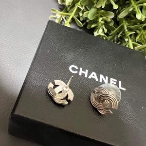 Chanel CC Vintage Earrings